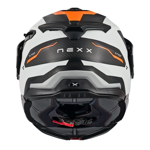 ΚΡΑΝΟΣ NEXX X.LIFECOUNTRY TERRA WHITE / ORANGE MATT (CARBON FIBER)