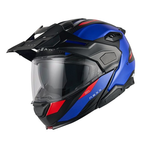 ΚΡΑΝΟΣ NEXX X.LIFECOUNTRY TERRA BLUE / RED MATT (CARBON FIBER)