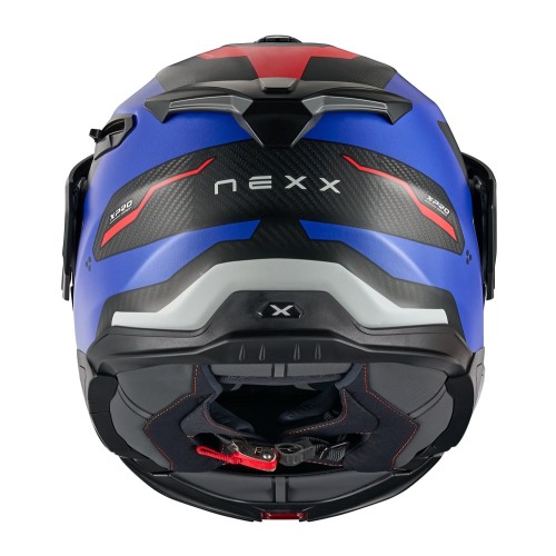 ΚΡΑΝΟΣ NEXX X.LIFECOUNTRY TERRA BLUE / RED MATT (CARBON FIBER)