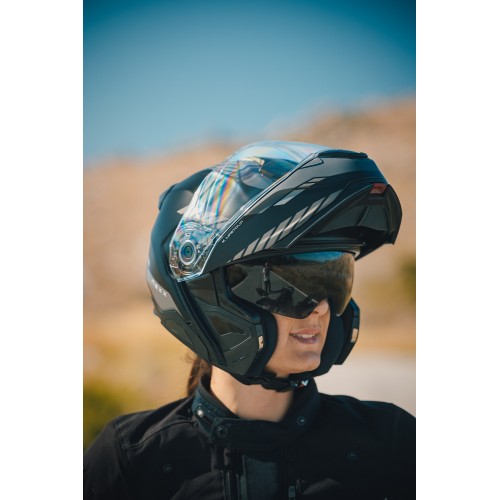 ΚΡΑΝΟΣ NEXX X.LIFETOUR GLOBE BLACK / GREY MATT