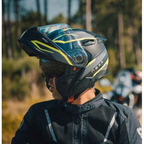 ΚΡΑΝΟΣ NEXX X.LIFETOUR PRO MILE NEON / GREY MATT (CARBON FIBER)