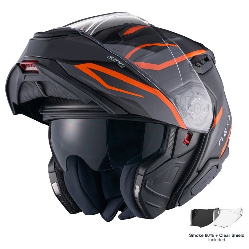 ΚΡΑΝΟΣ NEXX X.LIFETOUR PRO MILE ORANGE / GREY MATT (CARBON FIBER)