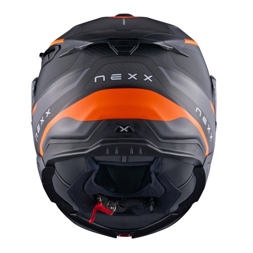 ΚΡΑΝΟΣ NEXX X.LIFETOUR PRO MILE ORANGE / GREY MATT (CARBON FIBER)