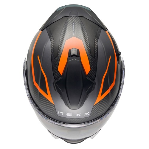 ΚΡΑΝΟΣ NEXX X.LIFETOUR PRO MILE ORANGE / GREY MATT (CARBON FIBER)