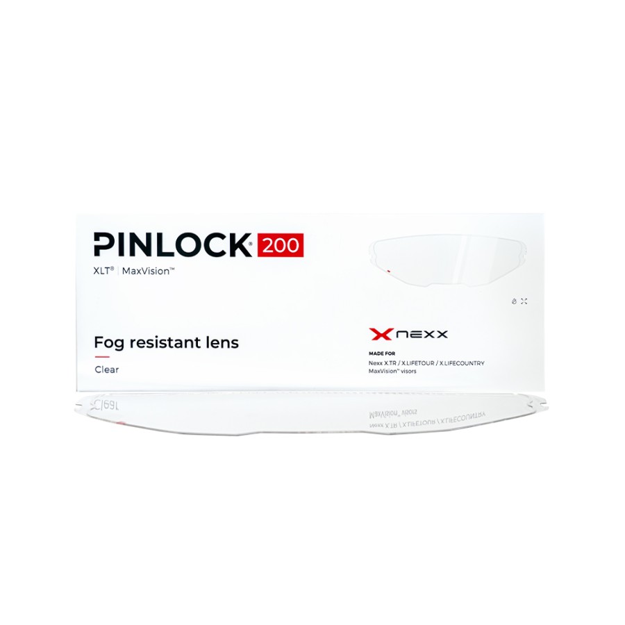 ΑΝΤΙΘΑΜΒΩΤΙΚΗ ΜΕΜΒΡΑΝΗ PINLOCK ΓΙΑ NEXX X.TR / X.LIFECOUNTRY / X.LIFETOUR  CLEAR 200
