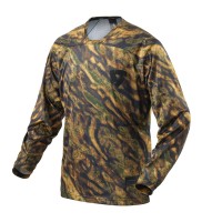 ΜΠΛΟΥΖΑ ΑΝΔΡΙΚΗ MOTOCROSS REV'IT EMULSION ΚΑΦΕ / ΜΑΥΡΗ