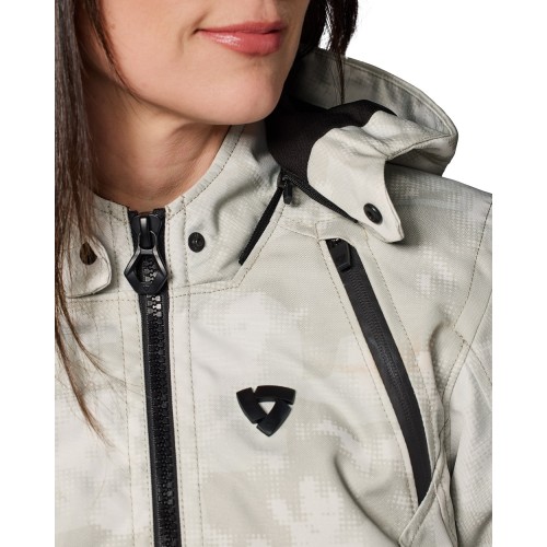 ΜΠΟΥΦΑΝ REV'IT FLARE 3 LADIES H20 CAMO ΓΚΡΙ / ΑΣΠΡΟ