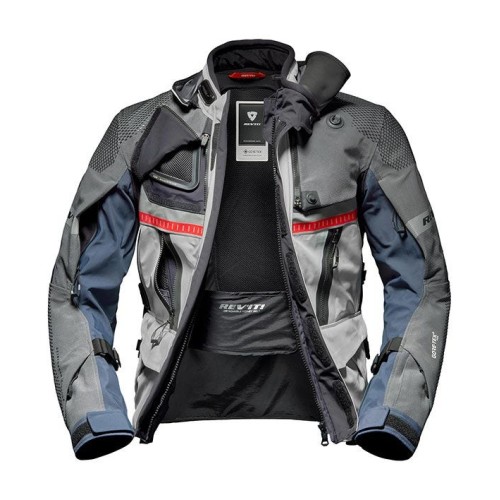 ΜΠΟΥΦΑΝ REV'IT DOMINATOR 3 GORETEX ΑΣΗΜΙ / ΜΠΛΕ