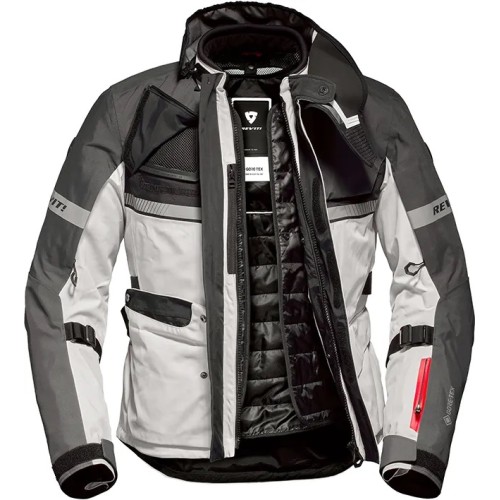 ΜΠΟΥΦΑΝ REV'IT POSEIDON 3 GORETEX ΑΣΗΜΙ / ΑΝΘΡΑΚΙ