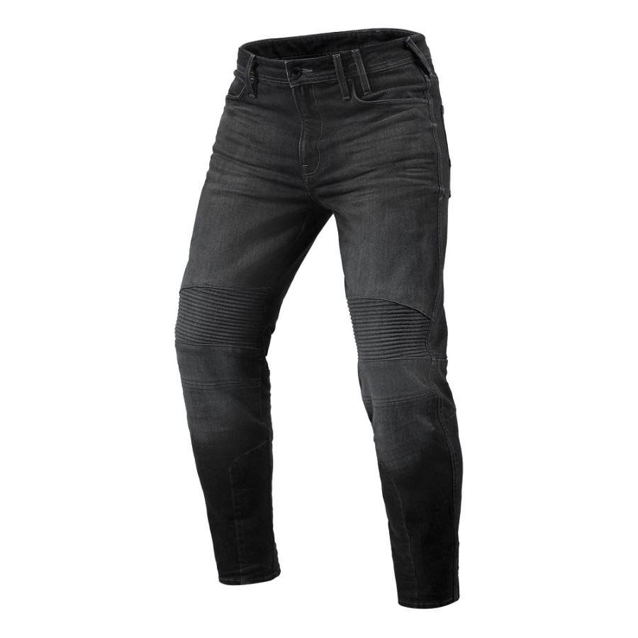 ΠΑΝΤΕΛΟΝΙ ΤΖΙΝ ΑΝΔΡΙΚΟ REV'IT MOTO 2 TF JEANS ΣΚΟΥΡΟ ΓΚΡΙ