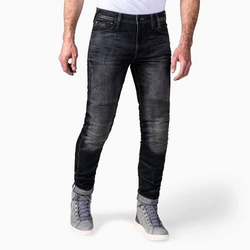 ΠΑΝΤΕΛΟΝΙ ΤΖΙΝ ΑΝΔΡΙΚΟ REV'IT MOTO 2 TF JEANS ΣΚΟΥΡΟ ΓΚΡΙ