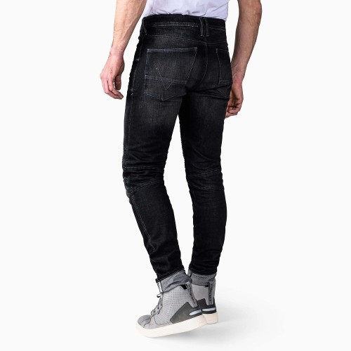 ΠΑΝΤΕΛΟΝΙ ΤΖΙΝ ΑΝΔΡΙΚΟ REV'IT MOTO 2 TF JEANS ΣΚΟΥΡΟ ΓΚΡΙ