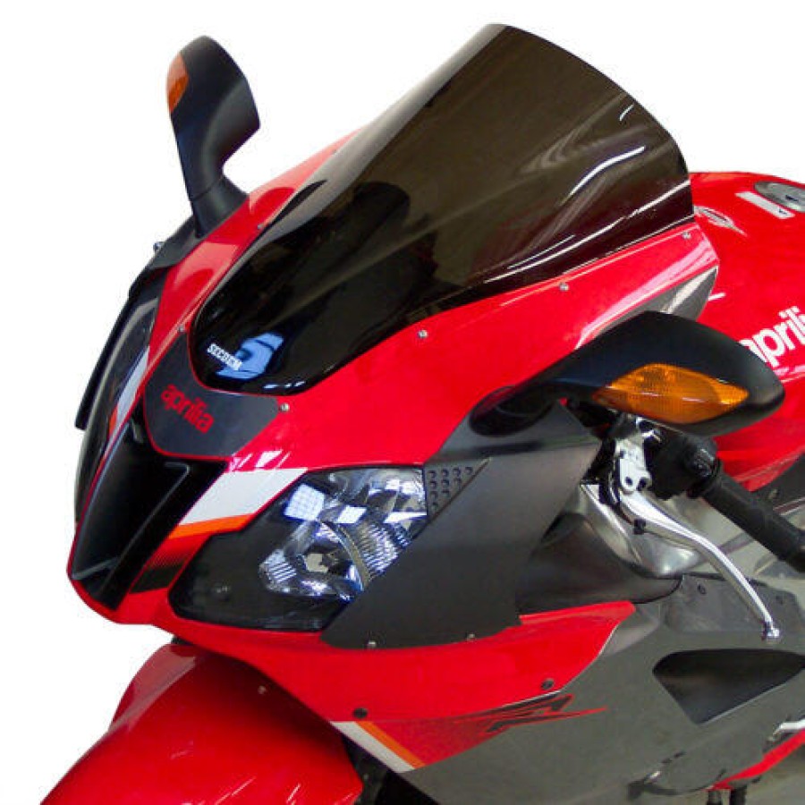 ΖΕΛΑΤΙΝΑ SECDEM-BULLSTER ΓΙΑ APRILIA RSV1000 (2004-2006) DOUBLE BUBBLE - Φιμέ σκούρο