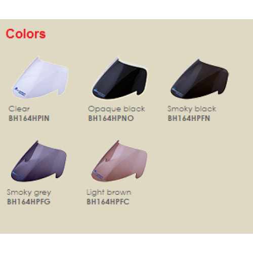 ΖΕΛΑΤΙΝΑ SECDEM-BULLSTER ΓΙΑ HONDA NC700 X (2012-2014) ΨΗΛΗ - Διάφανο