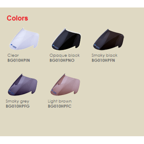 ΖΕΛΑΤΙΝΑ SECDEM-BULLSTER ΓΙΑ MOTO GUZZI 1200 STELVIO NTX (2011-2014) ΨΗΛΗ - Φιμέ σκούρο