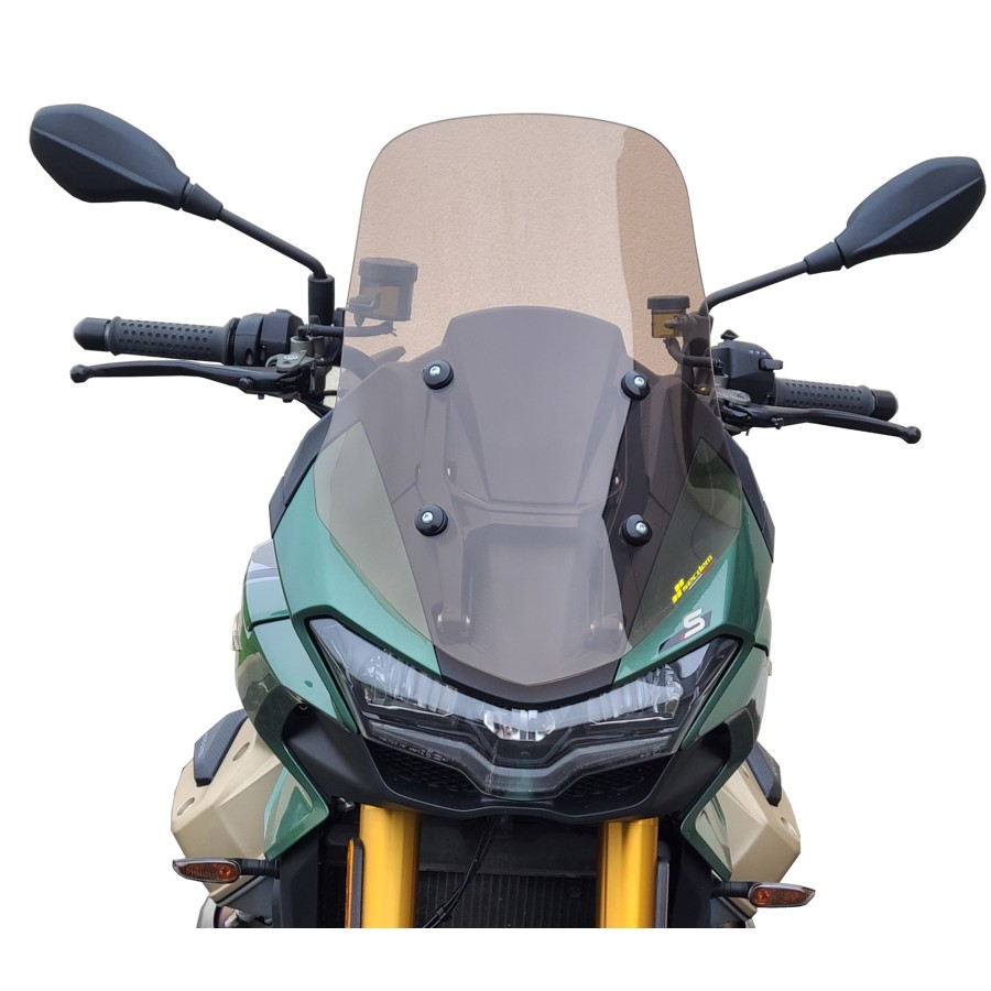 ΖΕΛΑΤΙΝΑ SECDEM-BULLSTER ΓΙΑ MOTO GUZZI V100 / S  (2022-2024) ΨΗΛΗ - Διάφανο