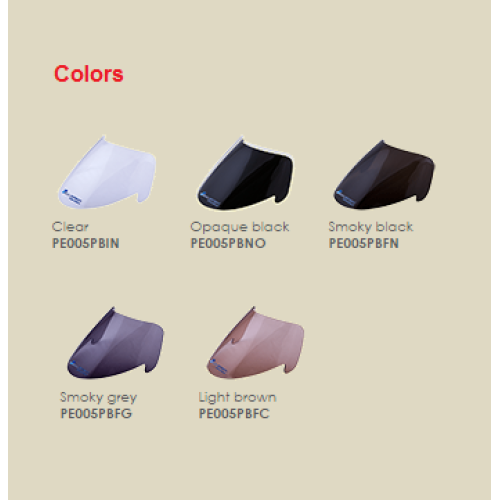ΖΕΛΑΤΙΝΑ SECDEM-BULLSTER ΓΙΑ PEUGEOT SATELIS 125/250 (2006-2009) ΨΗΛΗ - Ανοιχτό Καφέ