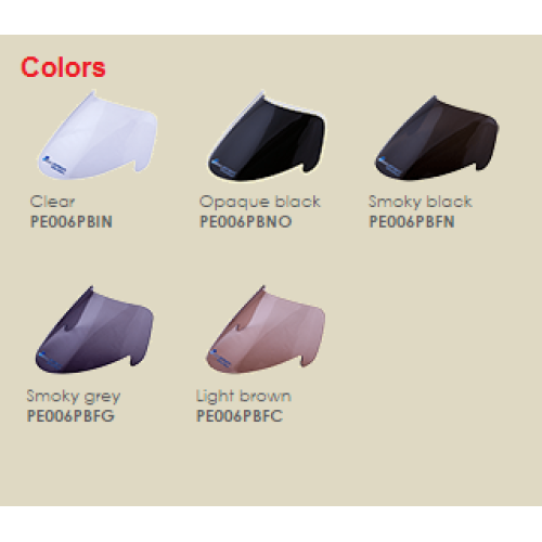 ΖΕΛΑΤΙΝΑ SECDEM-BULLSTER ΓΙΑ PEUGEOT GEOPOLIS 50/125 (2006-2009) ΨΗΛΗ - Φιμέ σκούρο