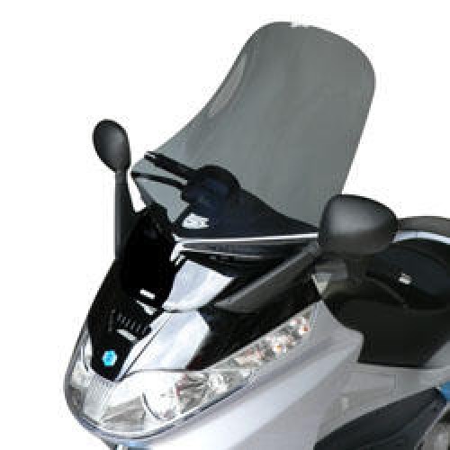 ΖΕΛΑΤΙΝΑ SECDEM-BULLSTER ΓΙΑ PIAGGIO X8 / X -EVO 125/250 (2007-2013) ΨΗΛΗ - Φιμέ σκούρο