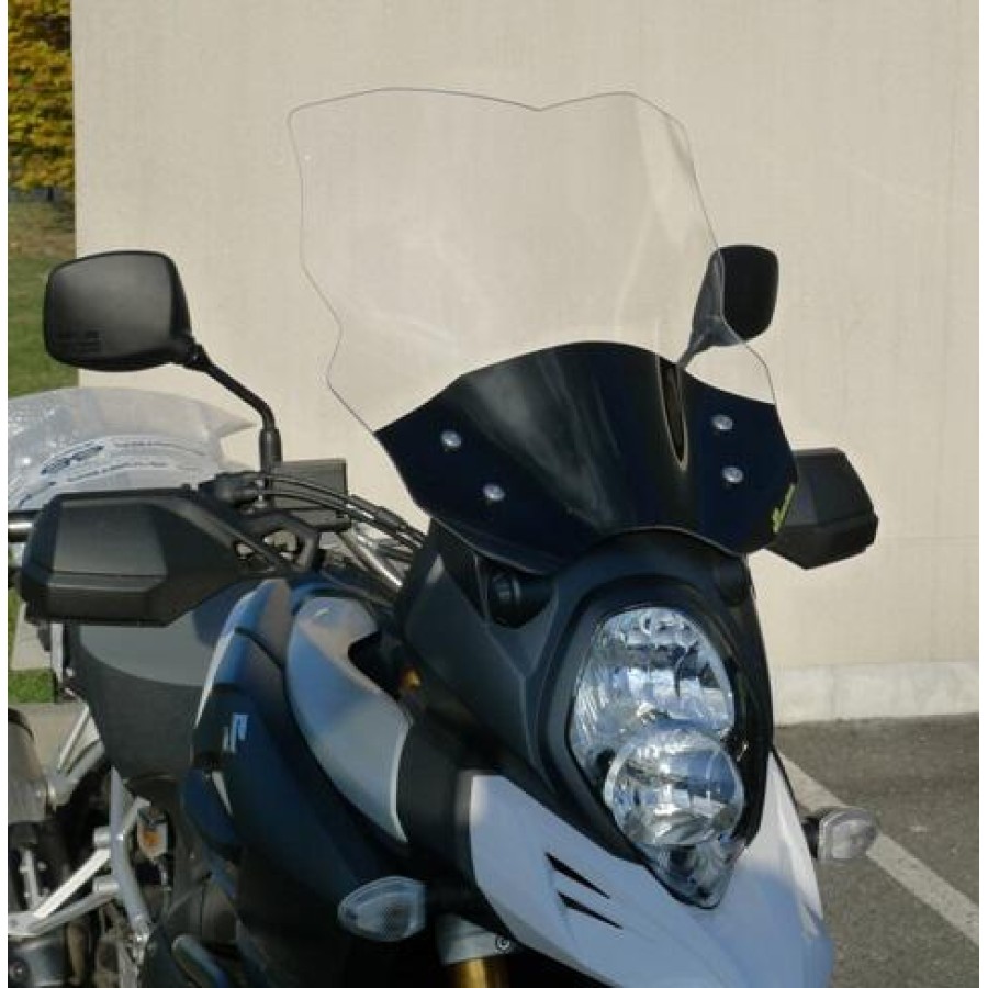 ΖΕΛΑΤΙΝΑ SECDEM-BULLSTER ΓΙΑ SUZUKI V-STROM DL1000 (2014-2016) ΨΗΛΗ - Διάφανο