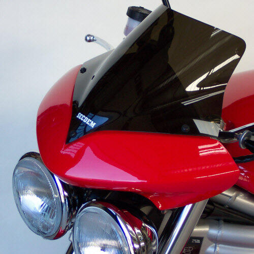 ΖΕΛΑΤΙΝΑ SECDEM-BULLSTER ΓΙΑ TRIUMPH 900 / 955 I / 980 SPEED TRIPLE (2002/2005) DOUBLE BUBBLE - Διάφανο