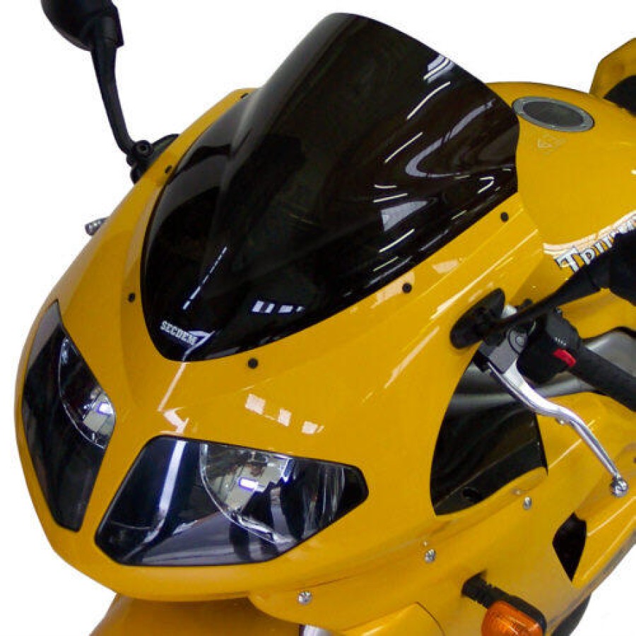 ΖΕΛΑΤΙΝΑ SECDEM-BULLSTER ΓΙΑ TRIUMPH DAYTONA 955 I (2004-2008) DOUBLE BUBBLE - Διάφανο