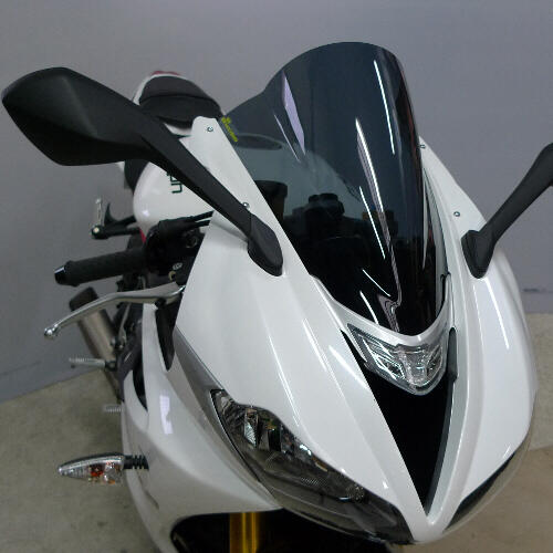 ΖΕΛΑΤΙΝΑ SECDEM-BULLSTER ΓΙΑ TRIUMPH DAYTONA 675 R (2013-2014) DOUBLE BUBBLE - Μαύρο