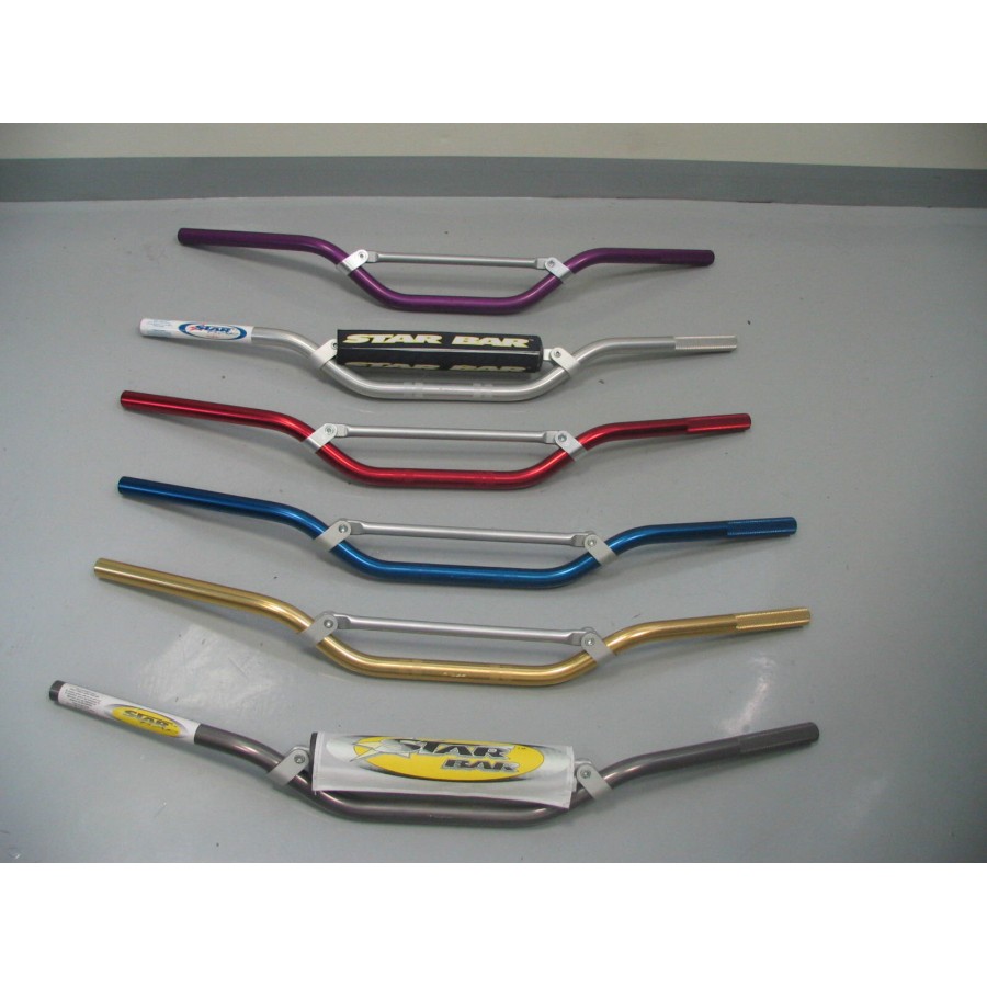 ΤΙΜΟΝΙΑ ΑΛΟΥΜΙΝΙΟΥ CROSS/ENDURO STAR BAR RMS UNIVERSAL - Μπλέ